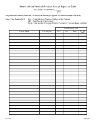 Pesticide Dealer Registration Application - Kansas, Page 2