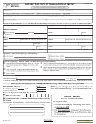 Document preview: Form MV-198C Request for Copy of Crash/Accident Report - New York