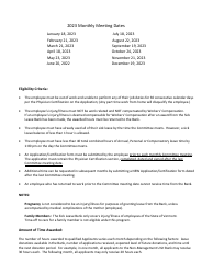 Sick Leave Bank Application/Physician Certification Non-management, Supervisory and Corrections Units - Vermont, Page 3