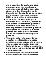 Formulario FAA-1724A-SLP Paginas De Firma De La Solicitud (Letra Grande) - Arizona (Spanish), Page 28