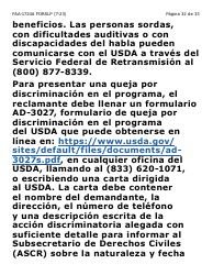 Formulario FAA-1724A-SLP Paginas De Firma De La Solicitud (Letra Grande) - Arizona (Spanish), Page 32