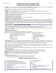 Form FAA-1097A Foster Care Age out Referral Form - Arizona, Page 3