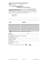Form CC16:2.37M Packet Me - Guardianship for a Minor With No Control Over the Estate of the Minor Ward Annual Report - Nebraska, Page 6