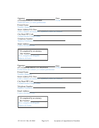 Form CC16:2.2.3 Cceptance of Appointment of Conservator - Nebraska (English/Spanish), Page 6