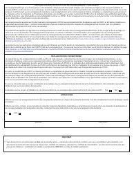 Forme BSF597 Demande De Participation Au Programme D&#039;inscription DES Chauffeurs Du Secteur Commercial - Canada (French), Page 2