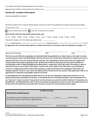 Commercial Recreation Permit - Filming - Alaska, Page 3