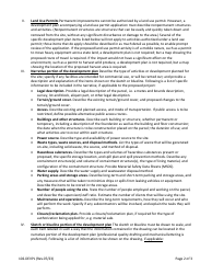 Form 102-DEVPL Development Plan - Alaska, Page 2