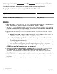 Small Boat Storage Permit With Commercial Fee - Kamishak Bay Commercial Use Area - Alaska, Page 2