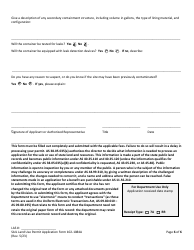 Form 102-1084A Land Use Permit Application - Alaska, Page 8