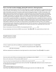 Form 102-1084C Land Use Permit Application Supplemental Questionnaire for: Use of State-Owned Waters (Shorelands, Tidelands &amp; Submerged Lands) - Alaska, Page 5