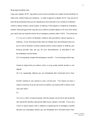 Form HUD-5382 Statement of Conformity With the Violence Against Women&#039;s Act - City of Parma, Ohio, Page 4