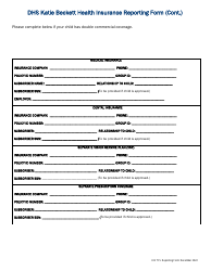 Katie Beckett Health Insurance Reporting Form - Rhode Island, Page 2