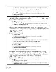 Medicaid Disclosure Questions - Rhode Island, Page 3