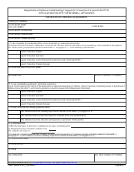 DD Form 3191 Application Packet for Renewal Applicants - Credentialing Program for Prevention Personnel (D-Cppp), Page 6