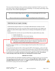 Form OFP101 Instructions - Asking for an Order for Protection (Ofp) - Minnesota, Page 11