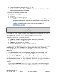 Form OFP101 Instructions - Asking for an Order for Protection (Ofp) - Minnesota, Page 16