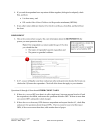 Form OFP101 Instructions - Asking for an Order for Protection (Ofp) - Minnesota, Page 9