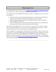 Form CHC106 Instructions - Joint Petition for Establishing Child Custody, Parenting Time, and Child Support - Minnesota, Page 21