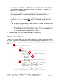 Form CHC106 Instructions - Joint Petition for Establishing Child Custody, Parenting Time, and Child Support - Minnesota, Page 5