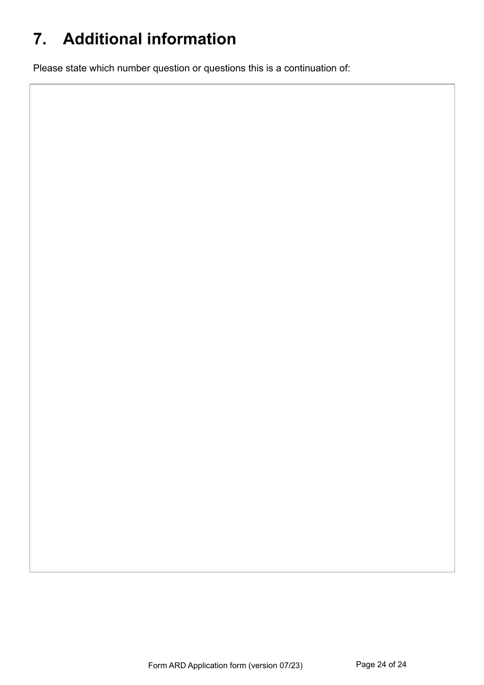 Form ARD Application for Registration as a British Citizen - United Kingdom, Page 24