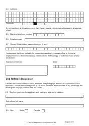 Form UKM Application for Registration as a British Citizen by a Person Born Before 1983 to a British Mother - United Kingdom, Page 9