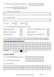 Form BOTC (M) Application to Become a British Overseas Territories Citizen (Botc) and British Citizen by a Person Born Before 1983 to a British Mother - United Kingdom, Page 4