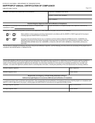 Form CEM-2070 Swppp/Wpcp Annual Certification of Compliance - California, Page 3