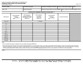 Form CEM-3703 Production Start-Up Evaluation - California, Page 3