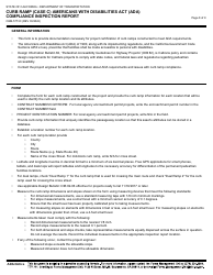 Form CEM-5773C Curb Ramp (Case C) Americans With Disabilities Act (Ada) Compliance Inspection Report - California, Page 8