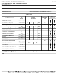 Form CEM-3514 Contractor Job Mix Formula Renewal - California, Page 3