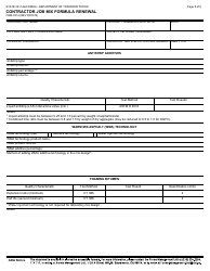 Form CEM-3514 Contractor Job Mix Formula Renewal - California, Page 6