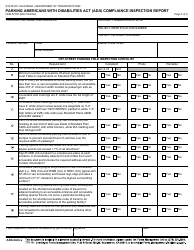 Form CEM-5773P Parking Americans With Disabilities Act (Ada) Compliance Inspection Report - California, Page 5