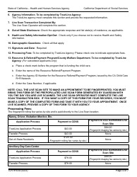 Form TLR9163G Trustline Registry Application - California, Page 4