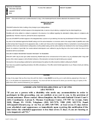 Form CLK/CT.576 Statement of Claim (Third Party-Bad Checks) - Miami-Dade County, Florida, Page 2