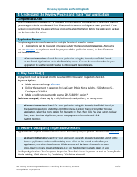 Occupancy Application and Permitting Guide - Lee County, Florida, Page 4