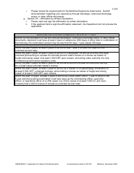 Form DBPR BOPC1 Application for Harbor Pilot Examination - Florida, Page 4