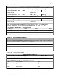 Form DBPR BOPC1 Application for Harbor Pilot Examination - Florida, Page 6