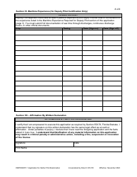 Form DBPR BOPC1 Application for Harbor Pilot Examination - Florida, Page 9