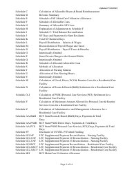 Instructions for Mainecare Cost Report for Multilevel Nursing Facilities With 1 Rcf Unit - Maine, Page 2