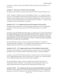 Instructions for Mainecare Cost Report for Multilevel Nursing Facilities With 1 Rcf Unit and Community Based Specialty (Cbs) Unit - Maine, Page 13