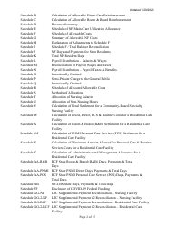 Instructions for Mainecare Cost Report for Multilevel Nursing Facilities With 1 Rcf Unit and Community Based Specialty (Cbs) Unit - Maine, Page 2