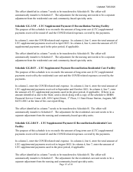 Instructions for Mainecare Cost Report for Multilevel Nursing Facilities With, 1 Rcf Unit, Nf Community Based Specialty, and Rcf Community Based Specialty - Maine, Page 15