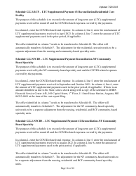 Instructions for Mainecare Cost Report for Multilevel Nursing Facilities With, 1 Rcf Unit, Nf Community Based Specialty, and Rcf Community Based Specialty - Maine, Page 16