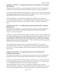 Instructions for Mainecare Cost Report for Multilevel Nursing Facilities With, 1 Rcf Unit, Nf Community Based Specialty, and Rcf Community Based Specialty - Maine, Page 17