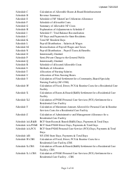 Instructions for Mainecare Cost Report for Multilevel Nursing Facilities With, 1 Rcf Unit, Nf Community Based Specialty, and Rcf Community Based Specialty - Maine, Page 2