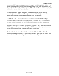 Instructions for Mainecare Cost Report for Multilevel Nursing Facilities With a Community Based Specialty (Cbs) Unit and a Brain Injury (BI) Unit - Maine, Page 12