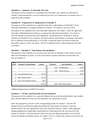 Instructions for Mainecare Cost Report for Multilevel Nursing Facilities With a Community Based Specialty (Cbs) Unit and a Brain Injury (BI) Unit - Maine, Page 6