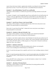 Instructions for Mainecare Cost Report for Multilevel Nursing Facilities With 2 Rcf Units - Maine, Page 9