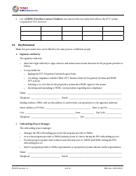 Form F00174 Electronic Visit Verification Proprietary System Request Form - Texas, Page 4