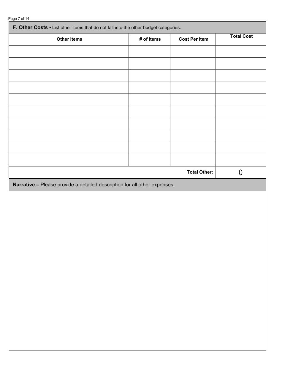 Project Safe Neighborhoods Grant Funds Request - North Dakota, Page 7